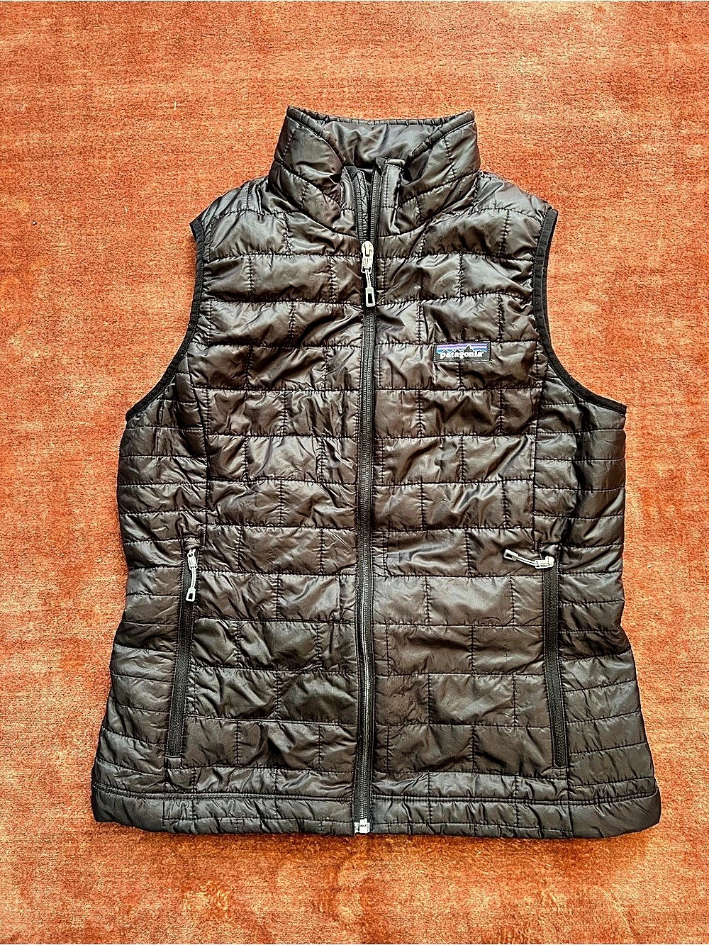 Patagonia Women's Nano Puff Vest Quilted Black Medium